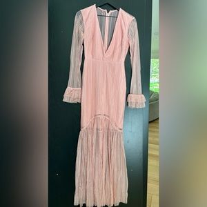 XS Lovers and Friends Gorgeous Spring Summer Dress. Peachy Pink